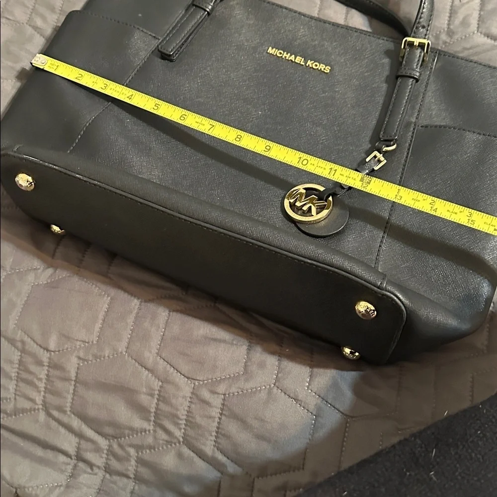 Michael Kors Black Leather Tote